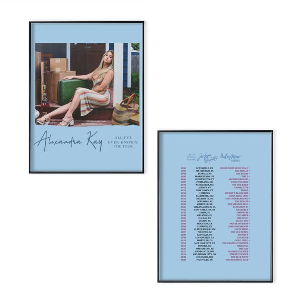 Alexandra Kay All Ive Ever Known The Tour 2023 Poster Set-image