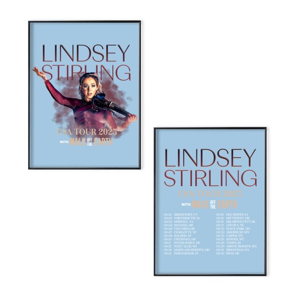 Lindsey Stirling With Walk Off The Earth Tour Poster Set-image