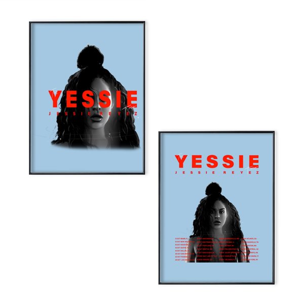 Jessie Reyez 2022 Tour Poster Set, The Yessie Tour Poster Set-image