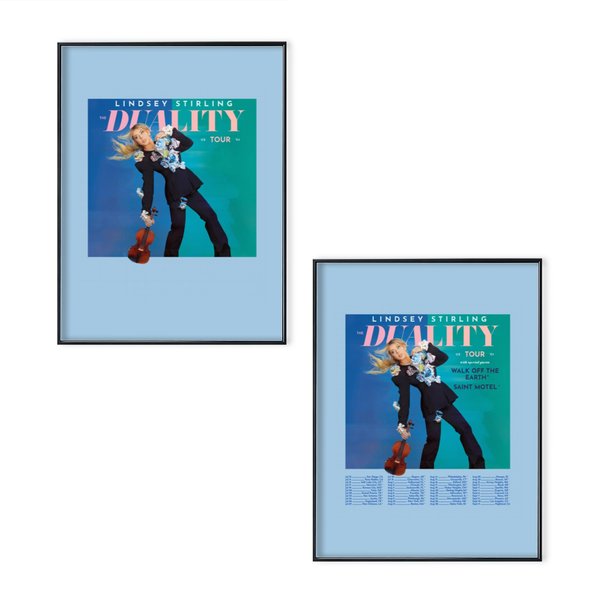 Lindsey Stirling Duality Tour 2024 Double Sided Poster Set-image