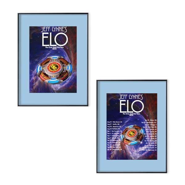 Jeff Lynne's Elo Over And Out Final Tour Dates 2024 Poster Set-image