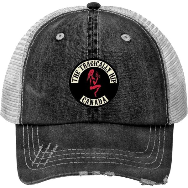 Tragically Hip Canada Print Trucker Hats-image