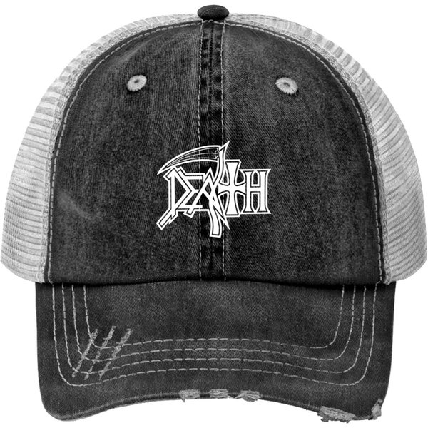 Death Print Trucker Hats-image