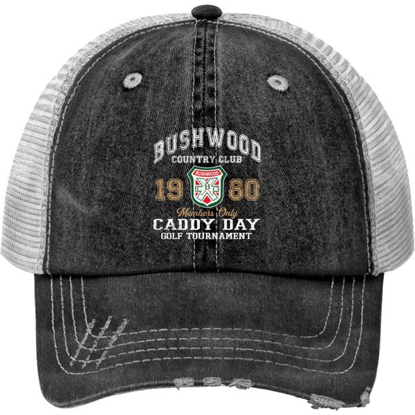 Bushwood Country Club 1980 Members Only Print Trucker Hats-image