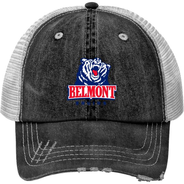 Belmont Bruins-Logo Print Trucker Hats-image