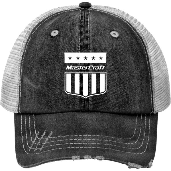 - Mastercraft Rock Print Trucker Hats-image