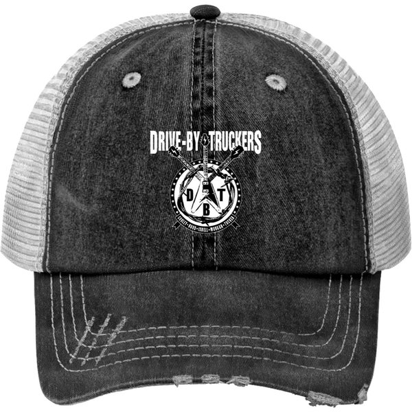 Drive By Truckers Print Trucker Hats-image
