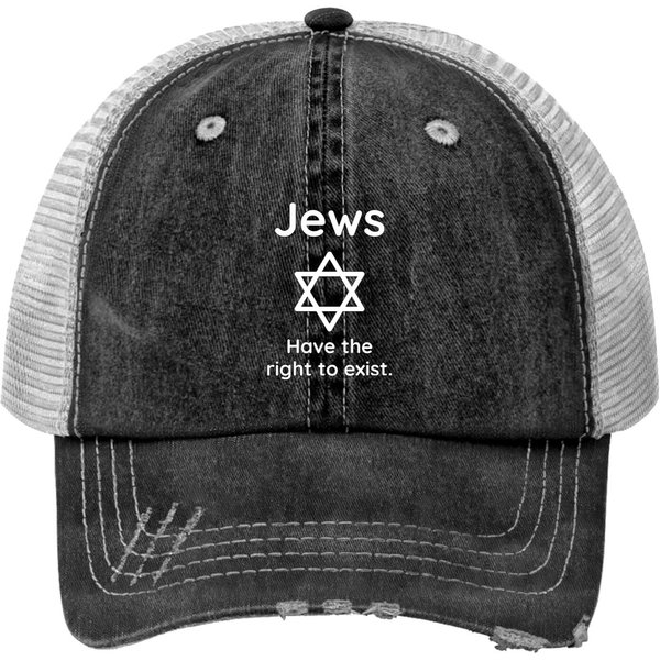 Jews Have The Right To Exist. Classic T-Shirt Print Trucker Hats-image