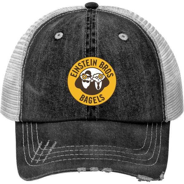 Einstein Bros. Bagels Restaurant Print Trucker Hats-image