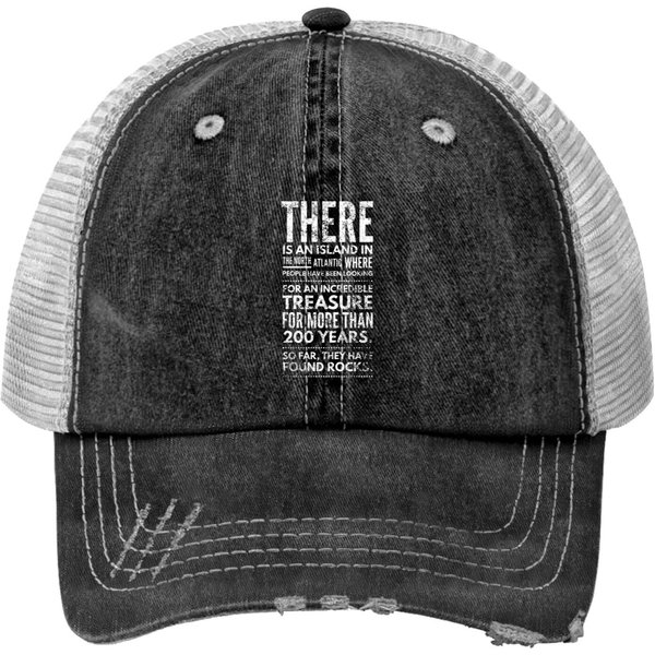 The Ballad Of Oak Island - Oak Island - Print Trucker Hat-image