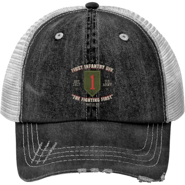 1St Infantry Division Print Trucker Hats-image