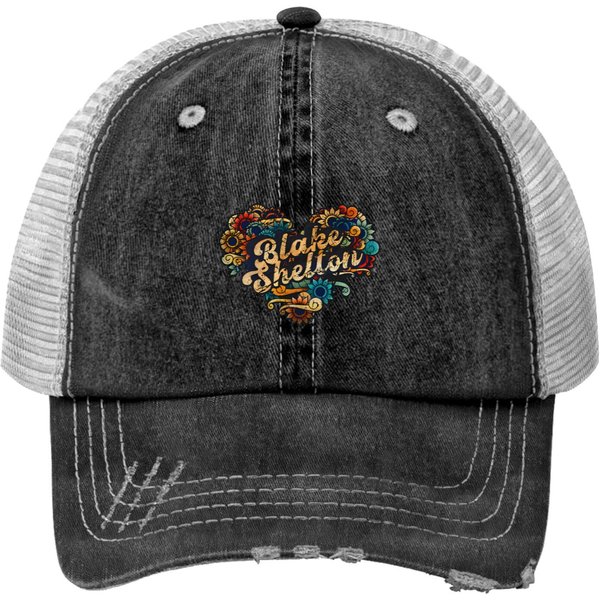 Blake Shelton - Blake Shelton - Print Trucker Hats-image