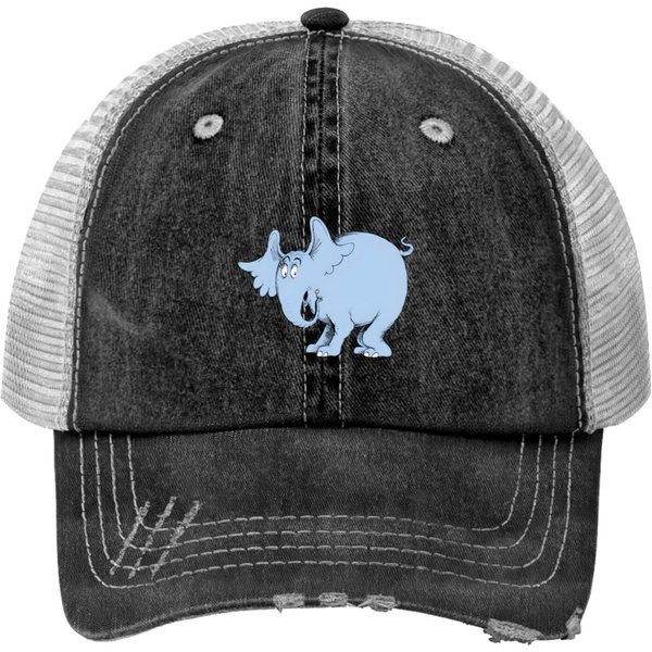 Seuss Geisel Horton Hears Whos Print Trucker Hats-image