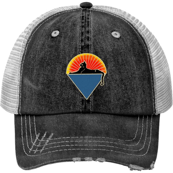 Jerry Garcia Hand Made Batik. Print Trucker Hats-image