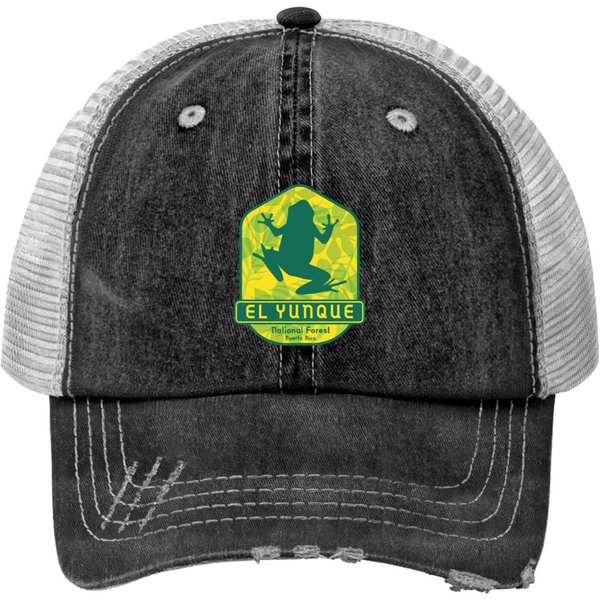El Yunque National Forest - Puerto Rico Print Trucker Hats-image