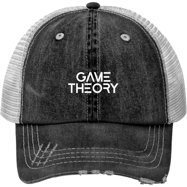 Game Theory Merch Game Theory Print Trucker Hats-image