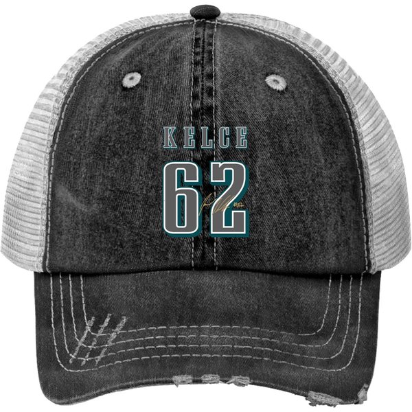 Jason Kelce 62 Print Trucker Hats-image