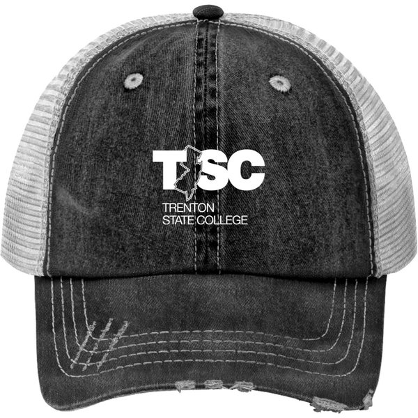 1990_S Trenton State College Graphic Classic Print Trucker Hats-image