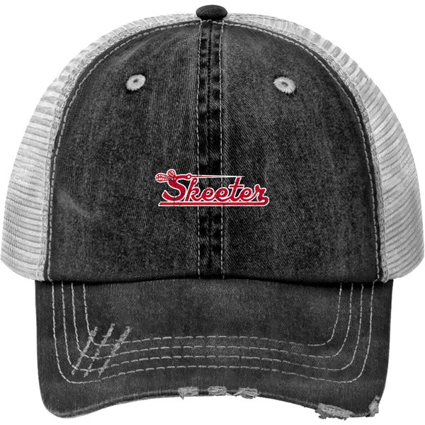 Skeeter - Vintage Fishing Boat - Print Trucker Hats