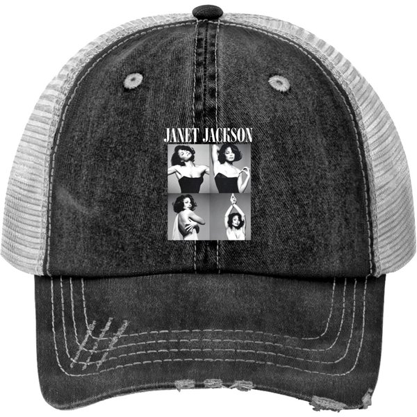2024 Tour Janet Jackson Together Again Print Trucker Hats-image