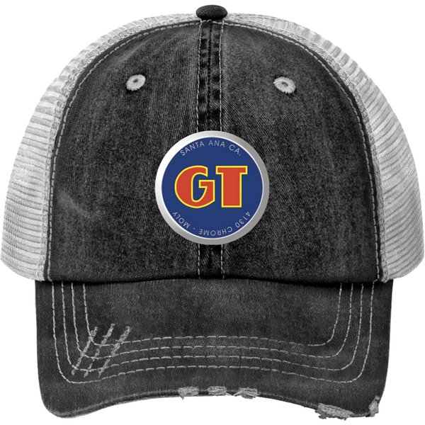 Old Gt Skool Bmx Logo Print Trucker Hats-image