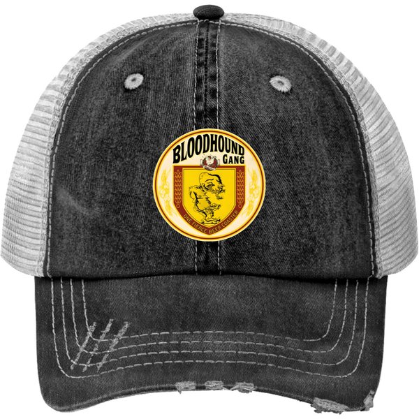 Bloodhound Gang Print Trucker Hats-image