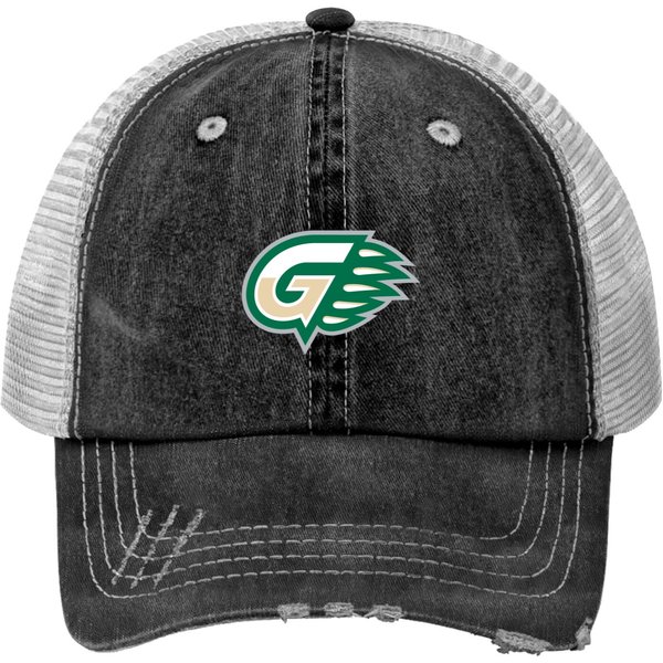 College Of Georgia Gwinnett Grizzlies Team Print Trucker Hats-image