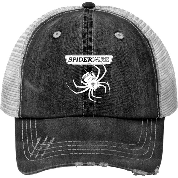 Spiderwire Fishing Logo Print Trucker Hats