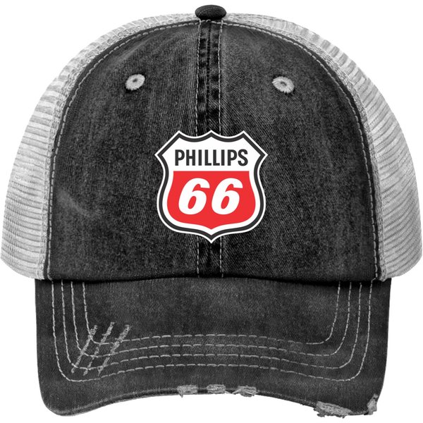 Phillips 66 Food Logo Chain Restaurant Print Trucker Hats-image