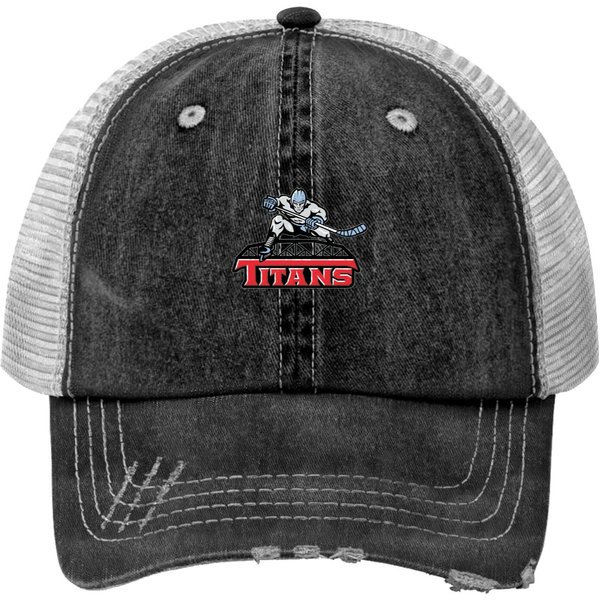 New Jersey Junior Titans Hockey Club Print Trucker Hats-image