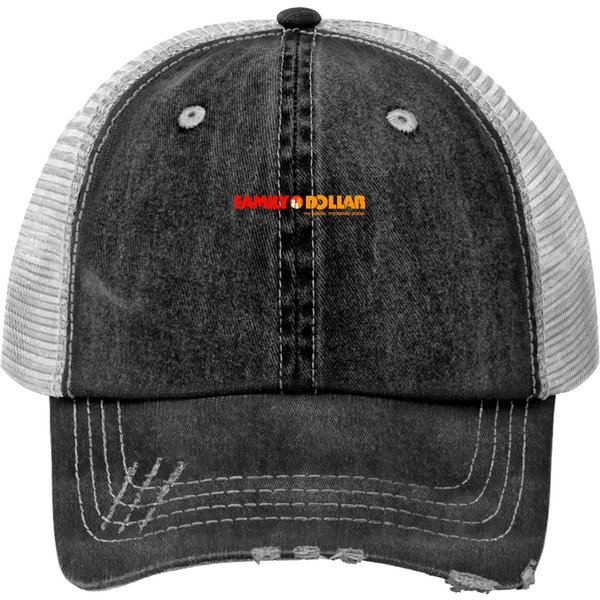 Family Dollar-logo Print Trucker Hats