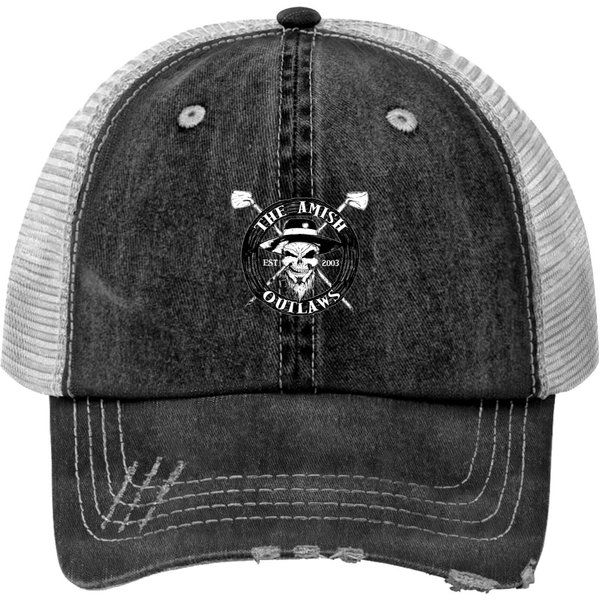 The Amish Outlaws Print Trucker Hats-image