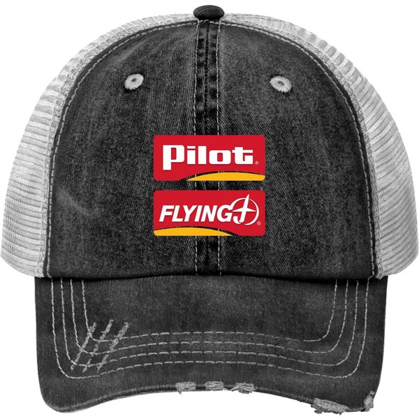 Could Pilot Flying J 3 Bicycle Print Trucker Hats