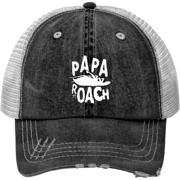 Papa Roach Band Papa Roach Logo Print Trucker Hats-image