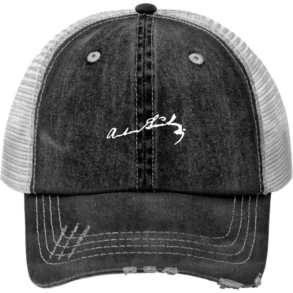 Anton Bruckner Signature Print Trucker Hats-image