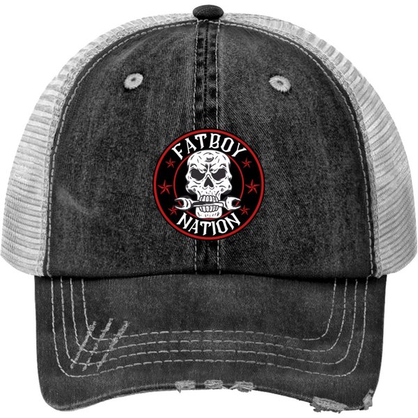 The Fatboy Nation Print Trucker Hats-image