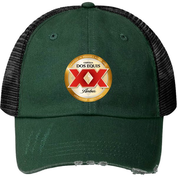 Equis Dos Equis Amber Print Trucker Hats-image