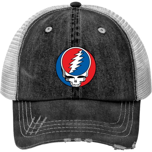 Grateful Steal Your Face Trucker Hats Print Trucker Hats-image