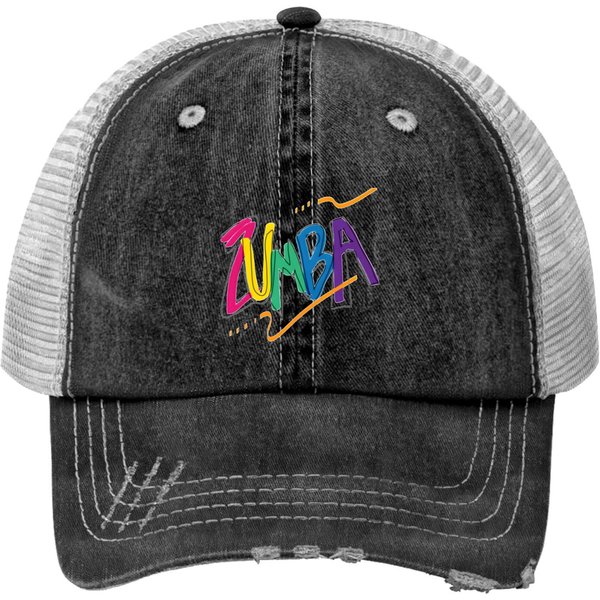Zumba Dance With Stars Print Trucker Hats-image