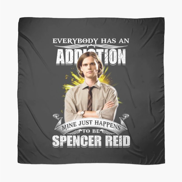 Everybody Has An Addiction Mine Just Happens To Be Spencer Reid Scarves-image
