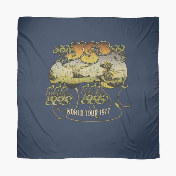 Yes World Tour 1977 Bb Scarves-image