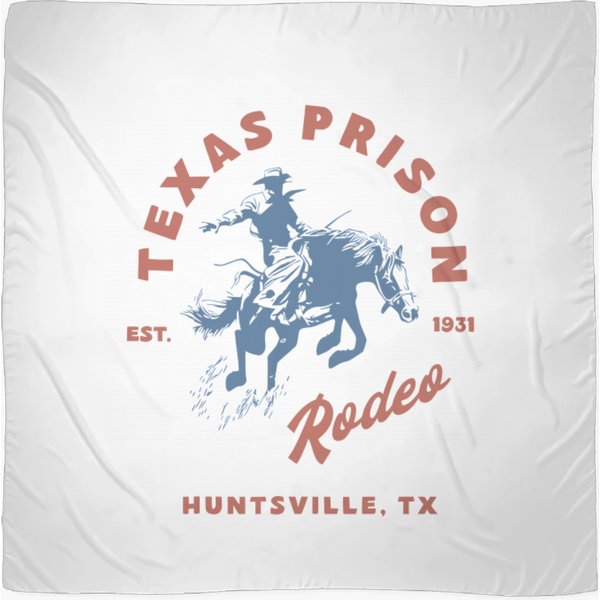 Texas Prison Rodeo Cowboy Western Scarves-image