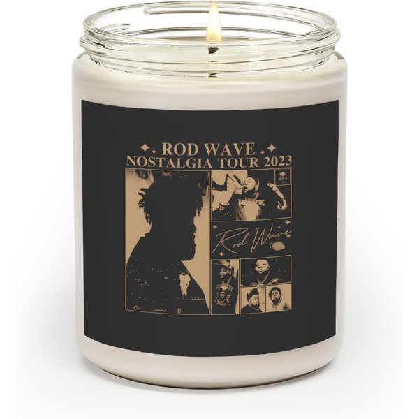 Rod Wave Nostalgia 90S Rap Music Scented Candles-image