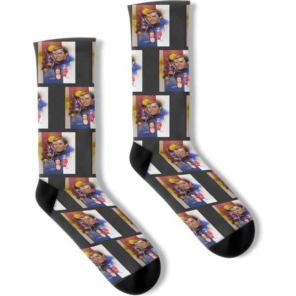 James Bond 007 Live And Let Die Novelty Men's Socks Socks