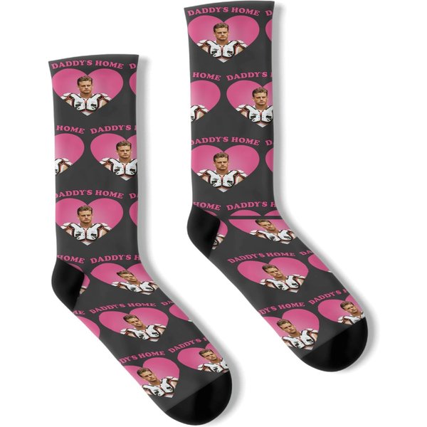 Joe Burrow Daddy's Home Socks