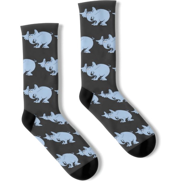 Seuss Geisel Horton Hears Whos Socks-image