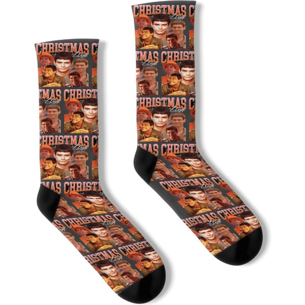 Lloyd Christmas Dumb And Dumber Vintage Socks-image