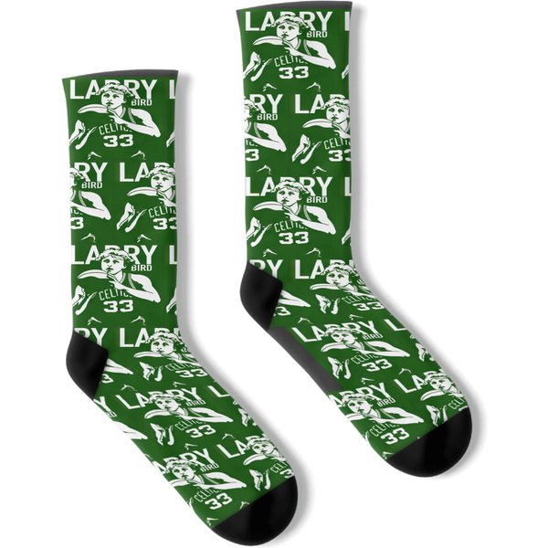 Larry Bird Socks-image
