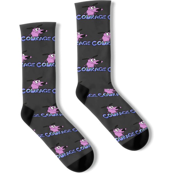 Courage - Courage The Cowardly Dog Socks