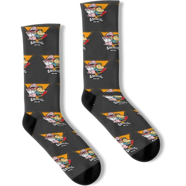 Captain Underpants And Dog Man Socks